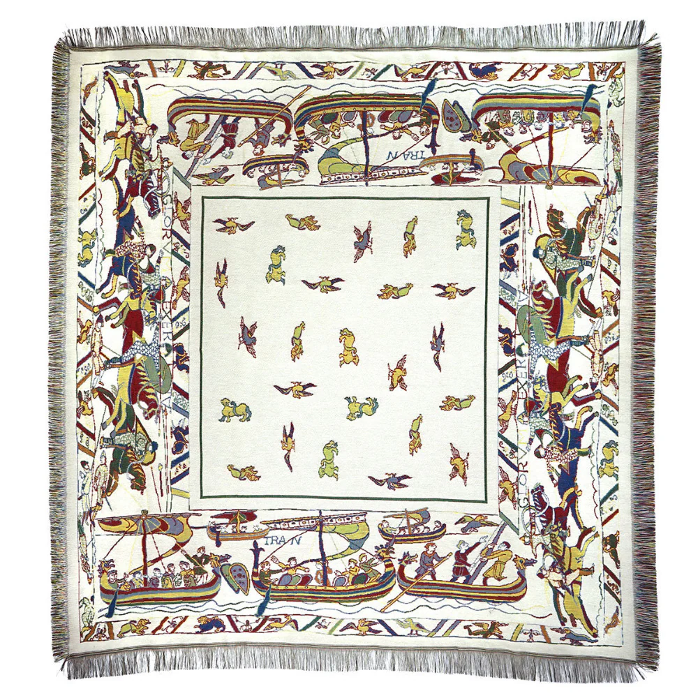 Gobelin Tischdecke Bayeux 150 x 150