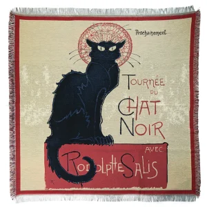 Gobelin Tischdecke Tournee Chat Noir 140 × 140