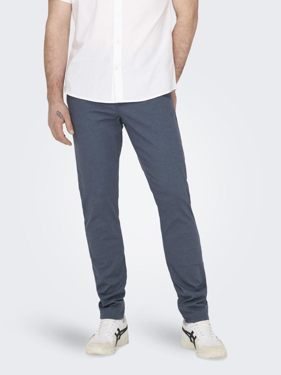 ONLY & SONS Anzughose „ONSMARK PETE SLIM DOBBY 0058 PANT NOOS“