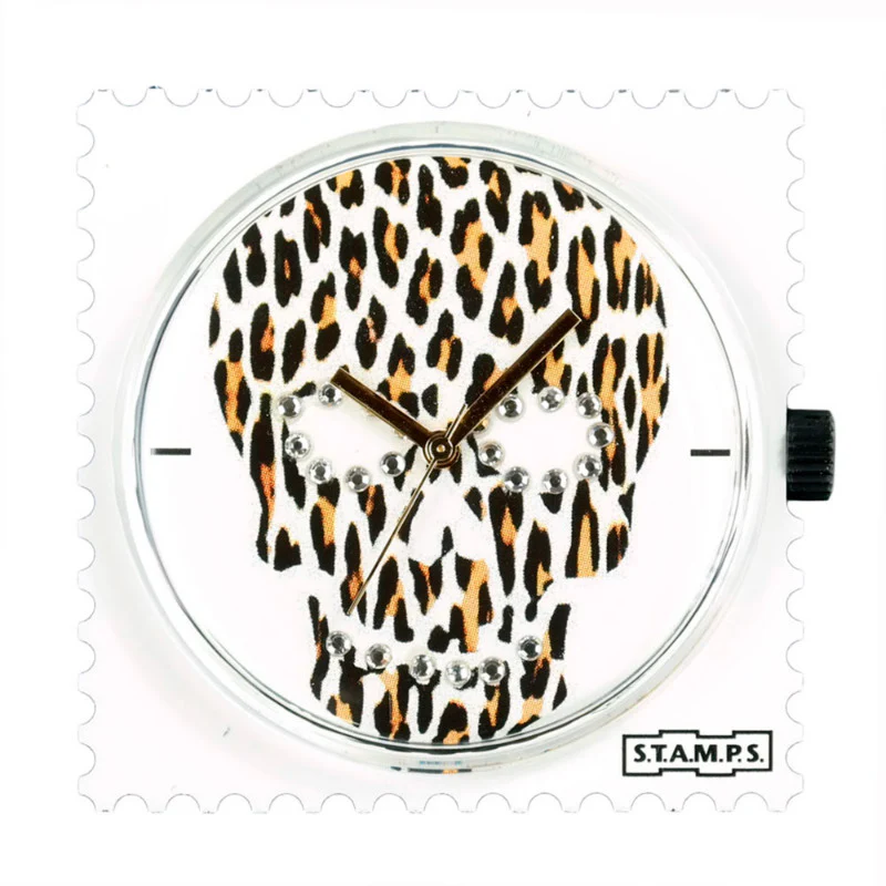 S.T.A.M.P.S. Zifferblatt Skully Leo Diamond – Bild 2