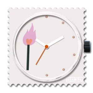 STAMPS Uhr Zifferblatt Diamond Flame