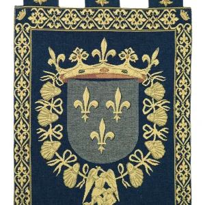 Gobelin Wandbehang Fleur de Lys Blois 75 x 45 cm