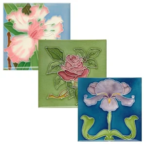 3 Kühlschrankmagnete Jugendstil B