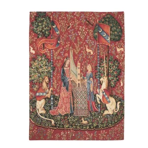 Gobelin Wandbehang  Einhorn - The Hearing 100 x 70