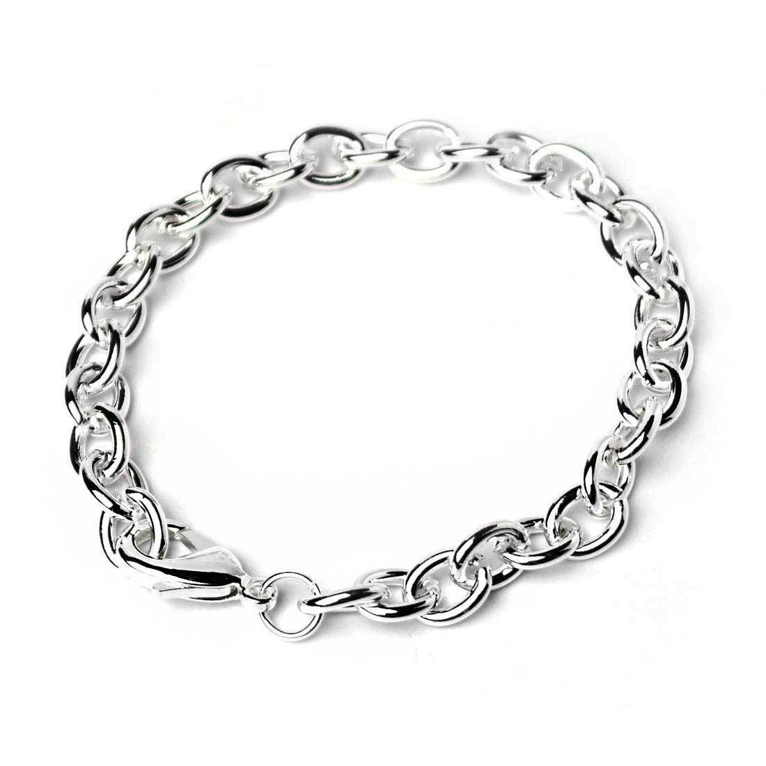 Edles Damen Glieder-Armband hochwertig 925 silber plated – Bild 4